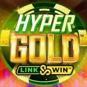 Logo van de Hyper Gold slot