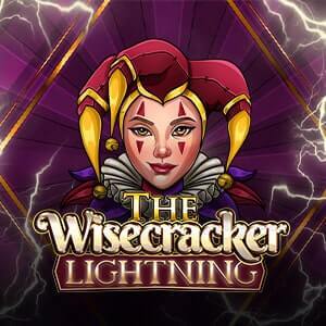 The Wisecracker Lightning slot logo
