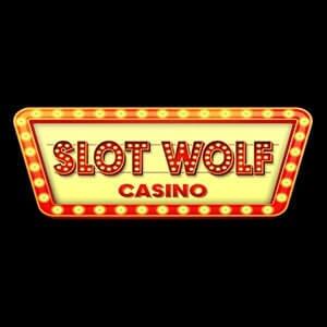 Het logo van SlotWolf online casino