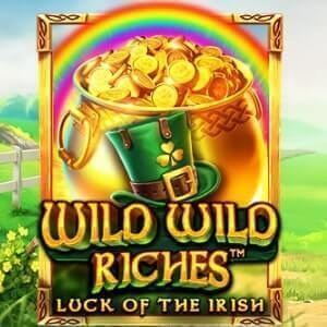 Logo van het casino spel Wild Wild Riches