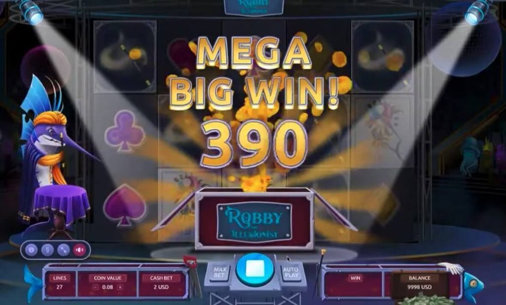 Robby the Illusionist Slot Review