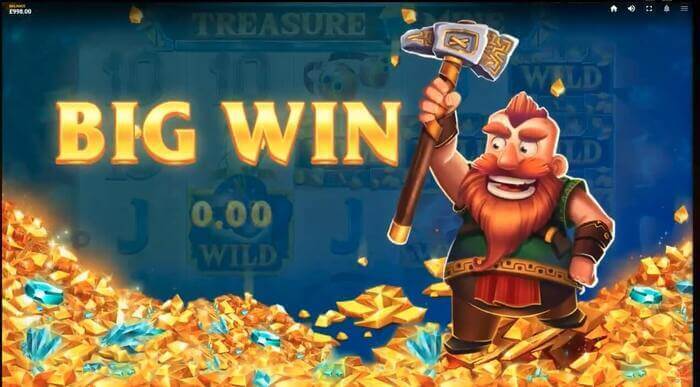 Treasure Mine Power Reels Gokkast van Red Tiger Gaming