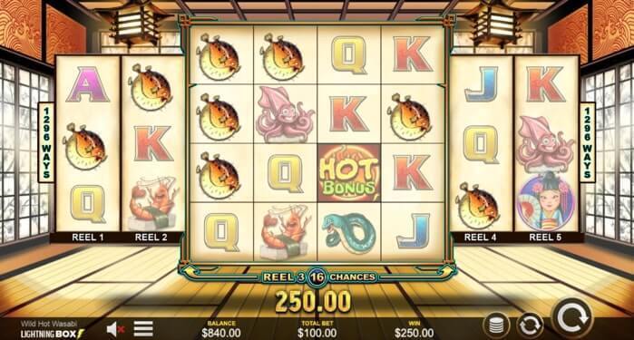 wild hot wasabi slot