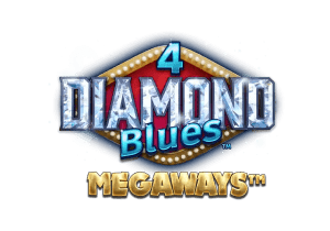 4 Diamond Blues Megaways Slot logo 