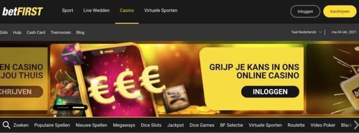betFIRST Casino Review