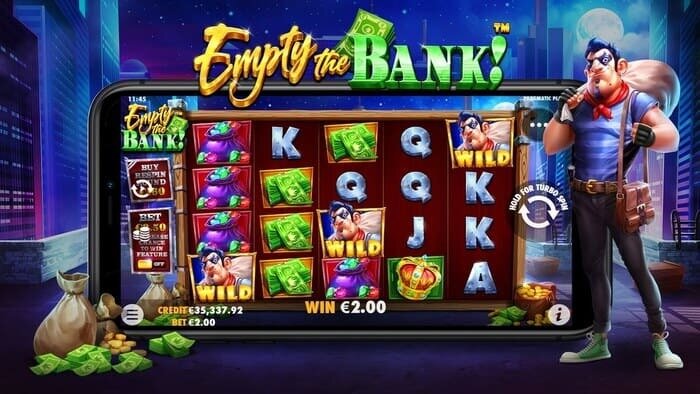 empty the bank slot review