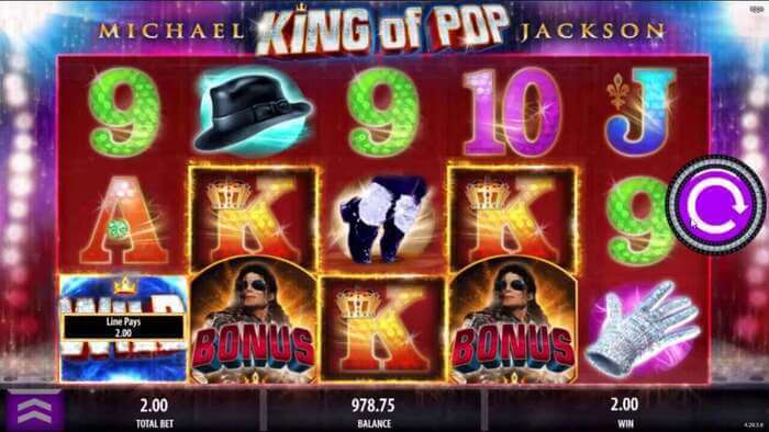 michael jackson slot review