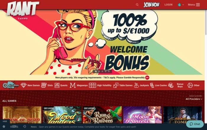 rant casino review