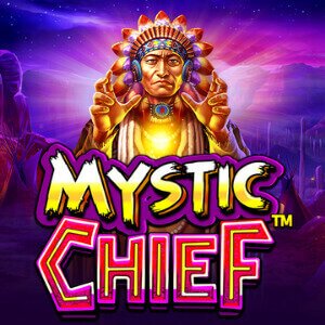 Het logo van de Mystic Chief Gokkast