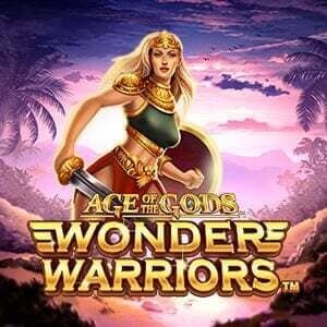 slot logo van age of the gods: wonder warriors
