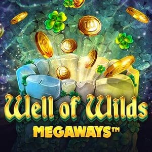slot logo van Well of Wilds Megaways van Red Tiger
