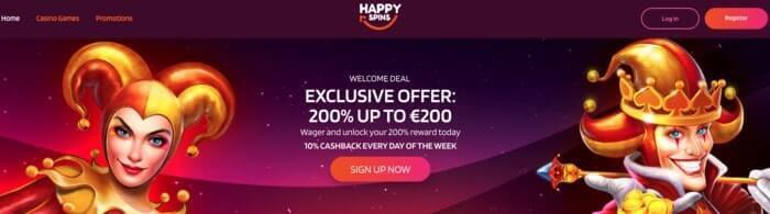 HappySpins Online Casino