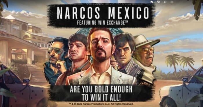 banner van narcos:mexico slot