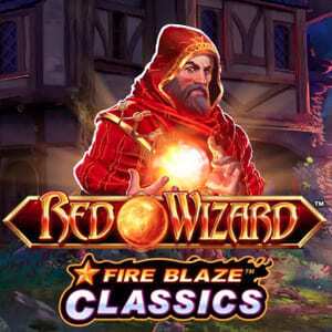 Slot logo van Red Wizard van Playtech