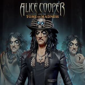 slot logo van alice cooper and the tome of madness