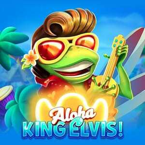 Slot Logo van Aloha King Elvis gokkast