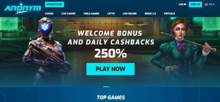 Anonym Casino review