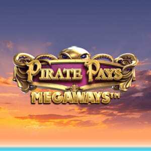 slot logo van pirate pays megaways gemaakt door Big Time Gaming