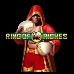 slot logo van de Wbc Ring of Riches gokkast
