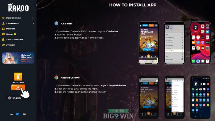 casino app downloaden