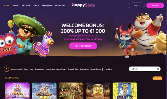 happyslots casino review