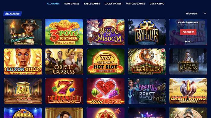 BetnFlix Casino spelaanbod