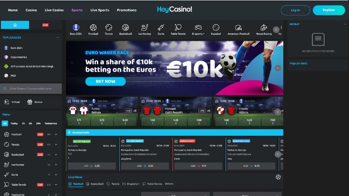 Betting site Heycasino!