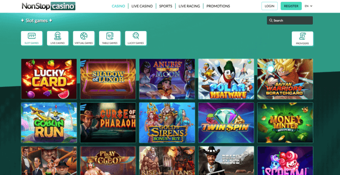 nonstop casino review