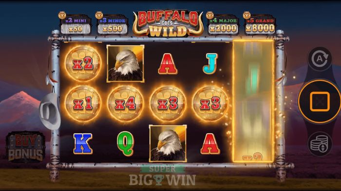 Buffalo Goes wild online slot review