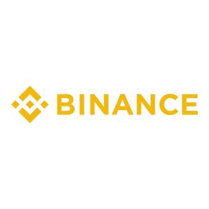 het logo van binance