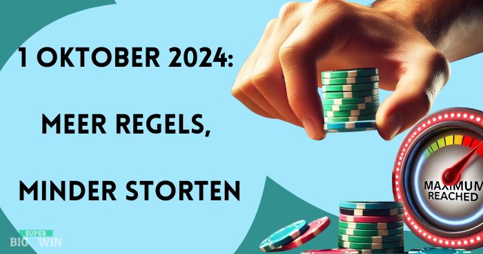 1 oktober 2024: stortingslimieten in Nederland