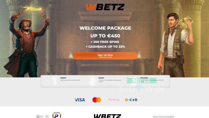 Welkomstbonus Wbetz Casino