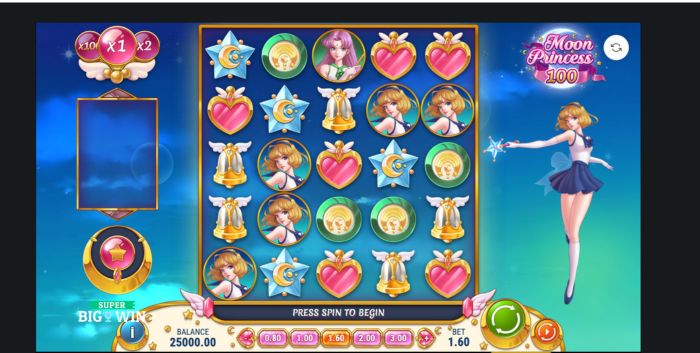 moon princess 100 slot review